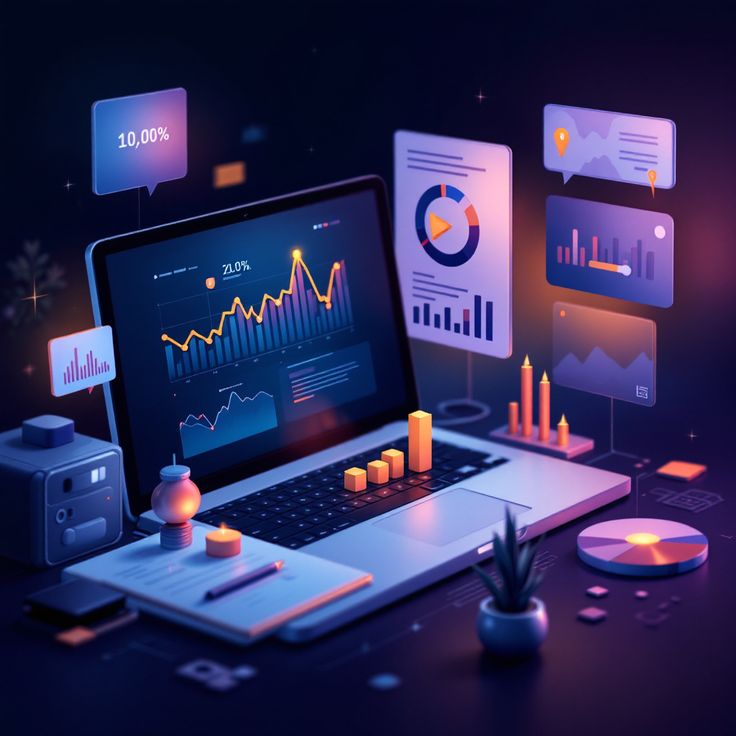 Unlock the power of data-driven decisions with advanced analytics and futuristic dashboards that transform complex numbers into clear business insights.